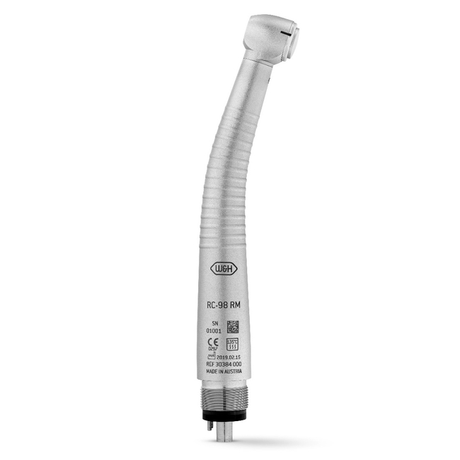 RC-98 RM - турбинный наконечник с трехточечным спреем и кнопочным зажимом (для 4-канального соединения MidWest) | W&H DentalWerk (Австрия)