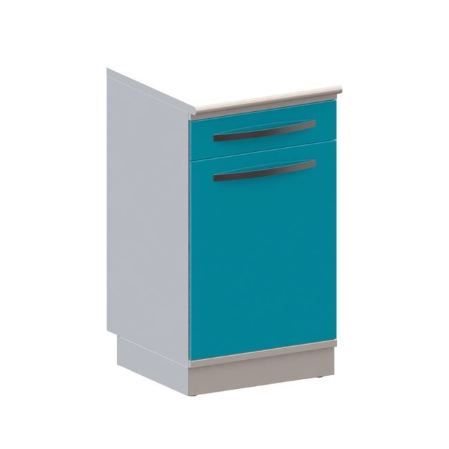 Т1 - тумба напольная на подиуме серия Люкс, 1 выдвижной ящик | Виталия (Россия)