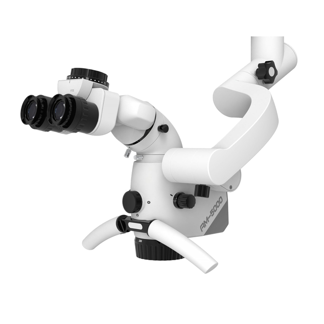ALLTION AM-5000V - стоматологический операционный микроскоп с 6-ступенчатым увеличением, с встроенной камерой и вариоскопом | Alltion (Китай)